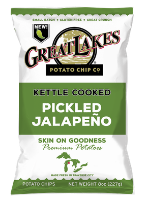Pickled Jalapeño Potato Chips
