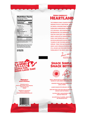 Michigan Cherry BBQ Potato Chips