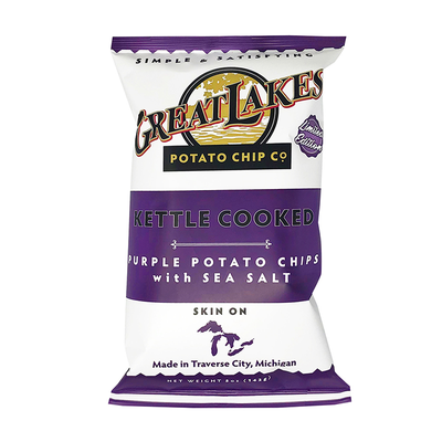 Purple Potato Chips with Sea Salt