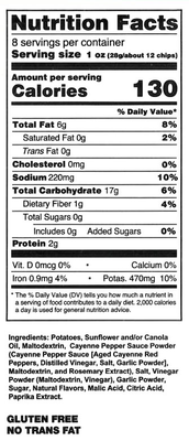 Buffalo Wing Potato Chips