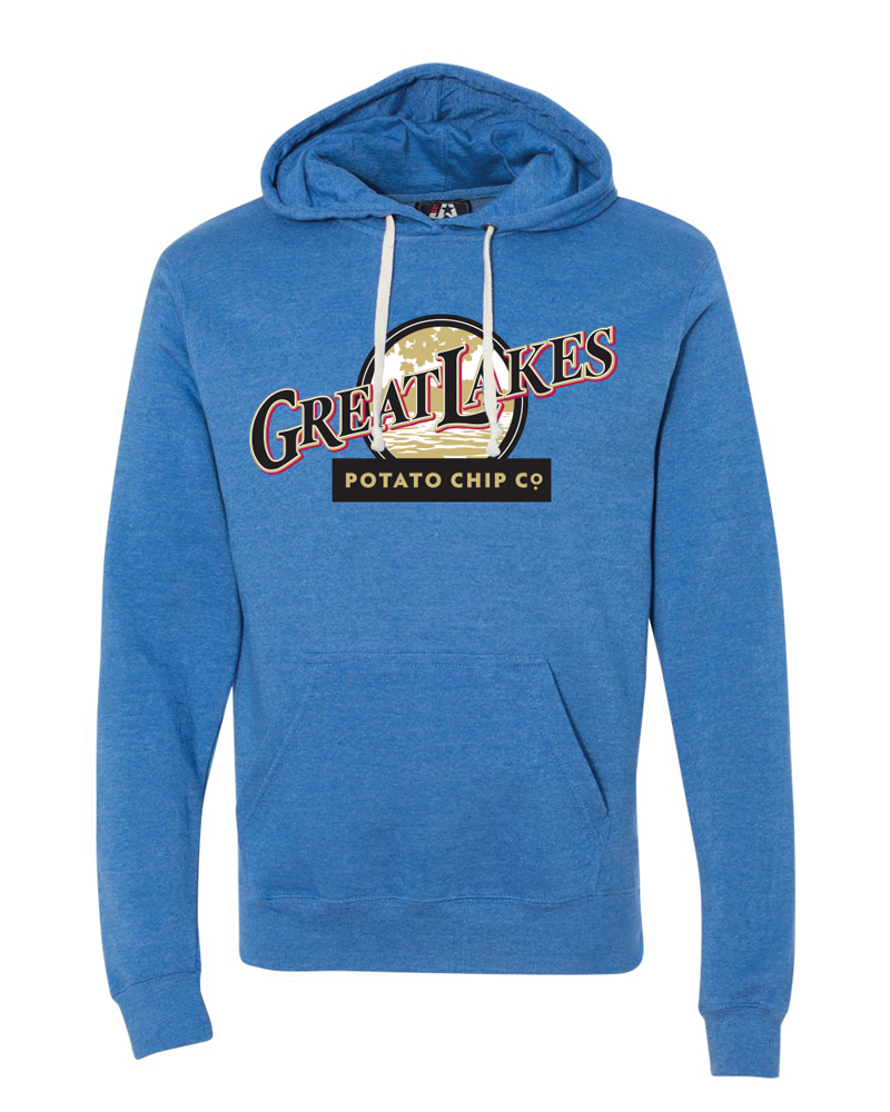 GLPC Logo Hoodie Royal Great Lakes Potato Chips