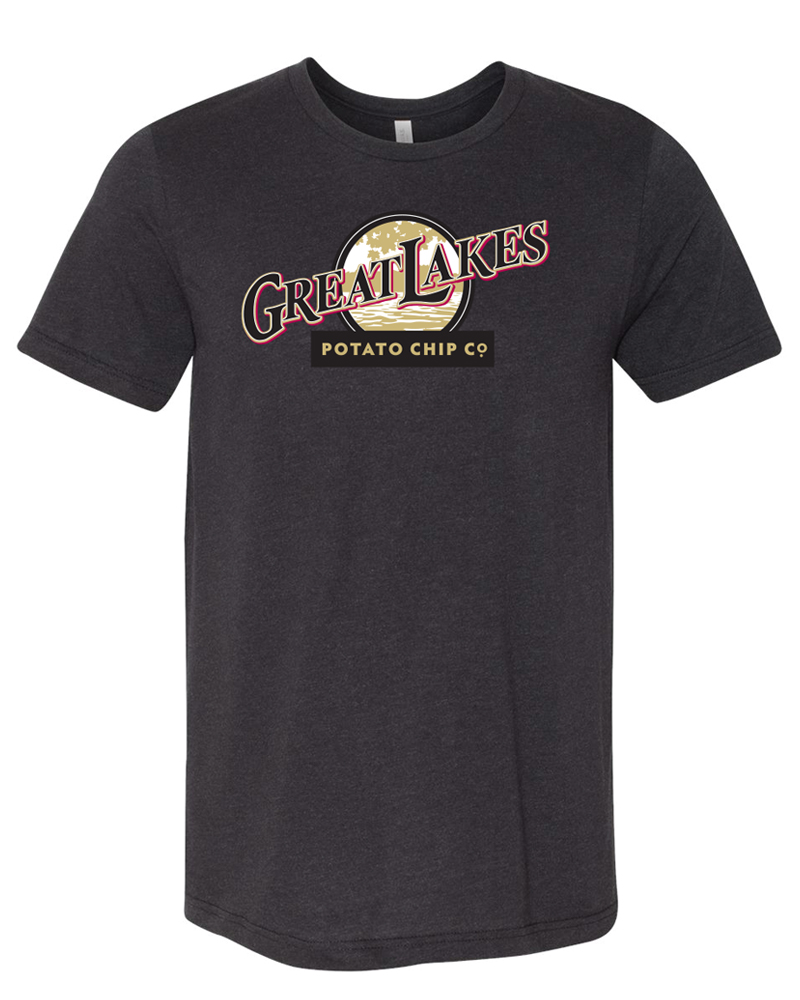 TC Logo T-Shirt - Charcoal | Great Lakes Potato Chips