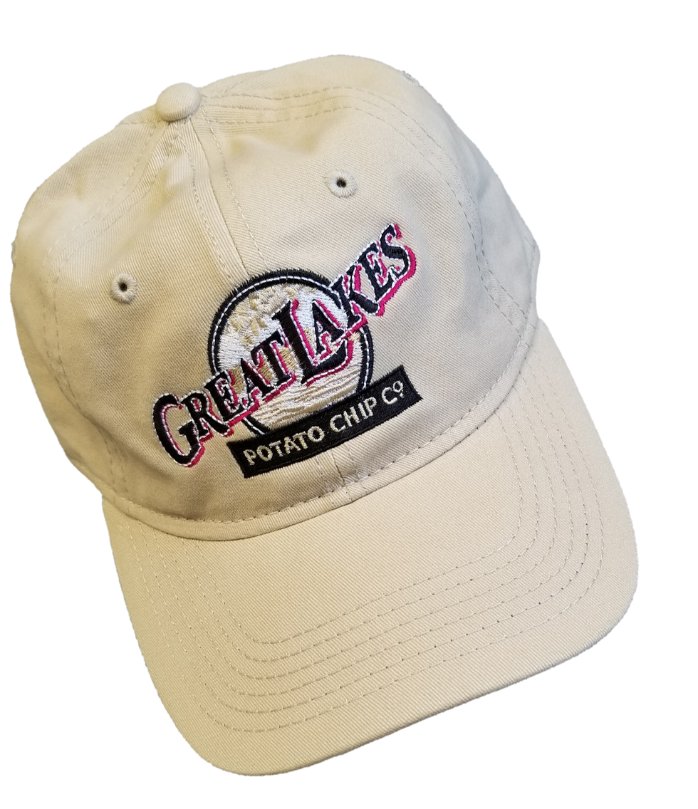 GLPC Logo Hat – Khaki | Great Lakes Potato Chips