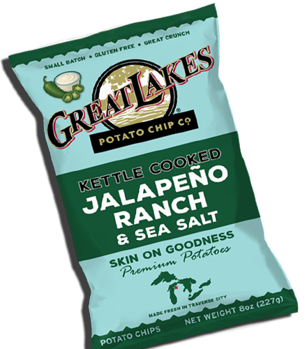 Jalapeño Ranch & Sea Salt Potato Chips
